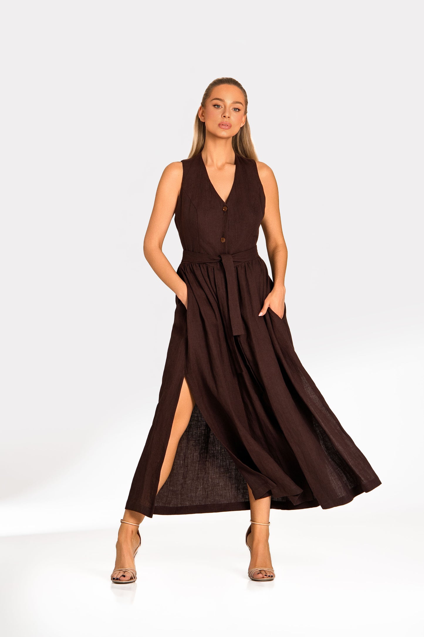 Lininė suknelė Maré