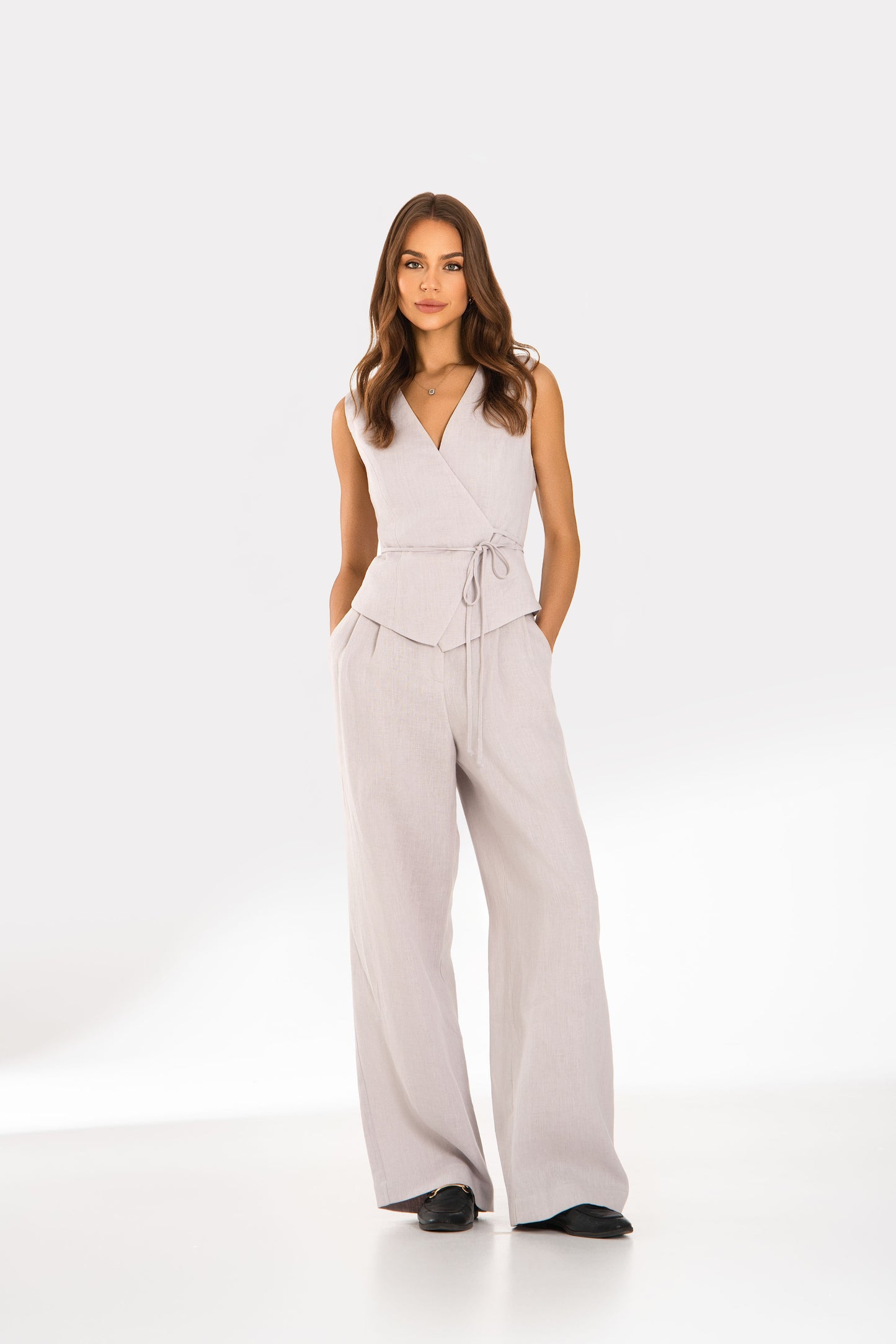 Lininės kelnės Thalen