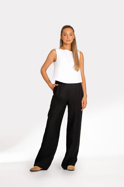 Lininės kelnės Thalen