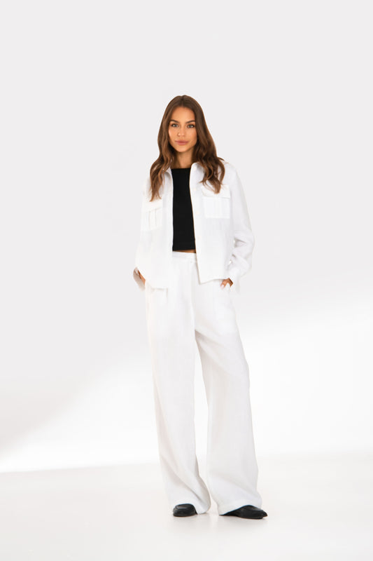 Lininiai marškiniai Velino