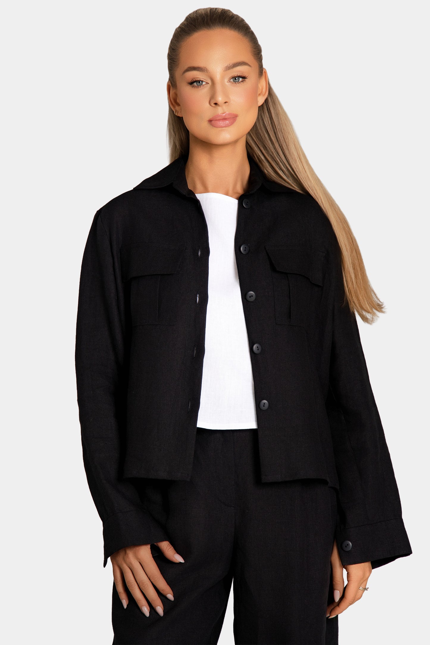 Lininiai marškiniai Velino